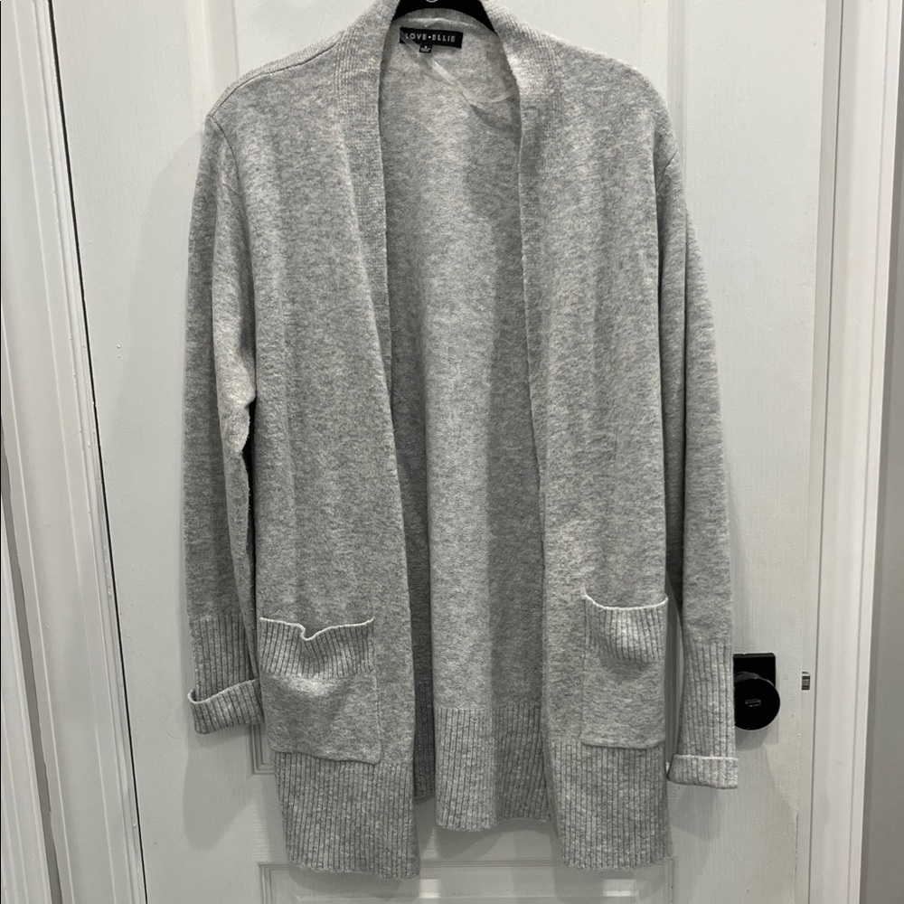 Love Tree Light Gray Cardigan